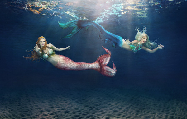 Photograph Rebecca Handler Mermaids on One Eyeland