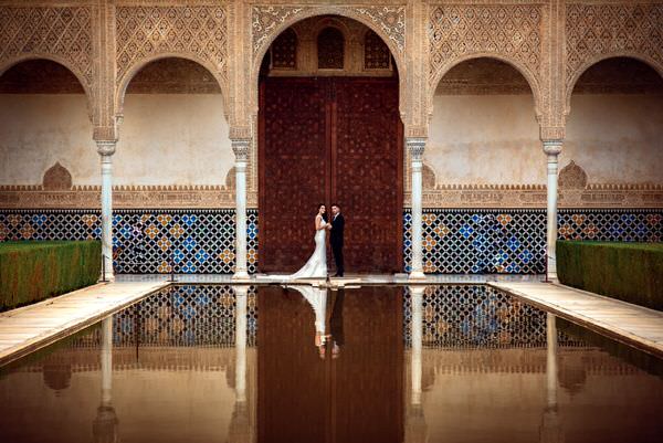 Photograph Basilio Dovgun Alhambra Wedding on One Eyeland