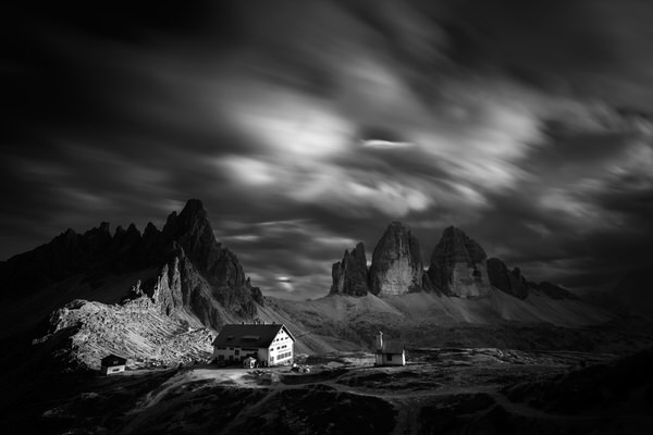 Photograph Frank Peters Tre Cime Di Lavaredo on One Eyeland