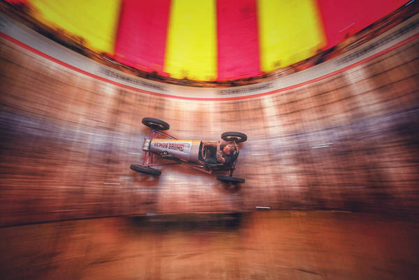 Photograph Nigel Harniman Demon Drome on One Eyeland