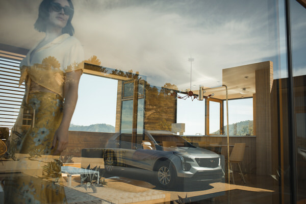 Photograph Patrick Curtet Reflection on One Eyeland