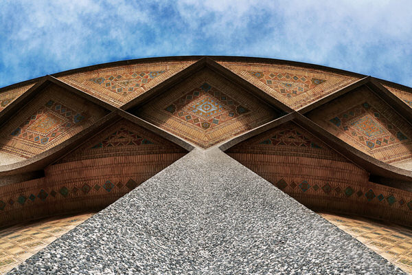 Photograph Mohammad Dadsetan City Theater Arch on One Eyeland