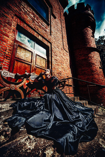 Photograph Ruslan Bolgov Dark Queen Of The Red Castle on One Eyeland