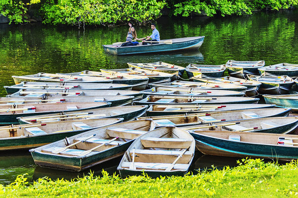Photograph Mitchell Funk Rowboats on One Eyeland