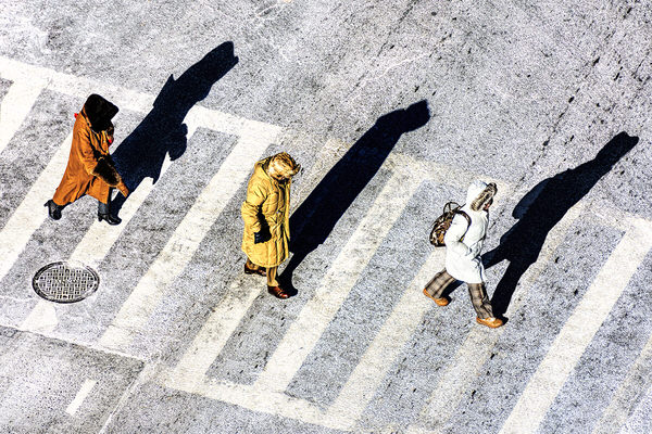 Photograph Mitchell Funk Walking The Lines on One Eyeland