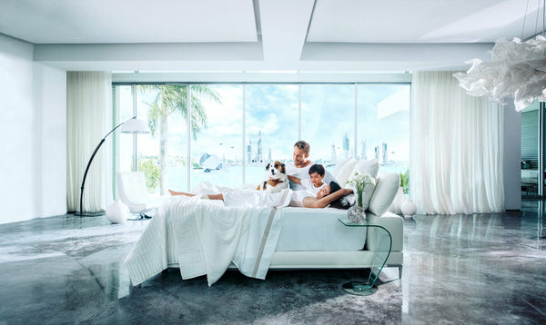 Photograph George Kamper Intellibed Family on One Eyeland