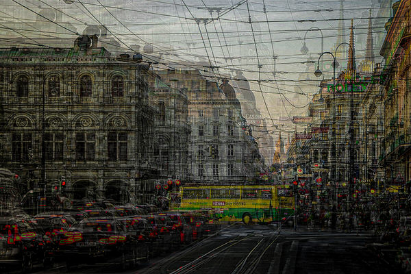Photograph Gus Fine Art Urban Chaos on One Eyeland