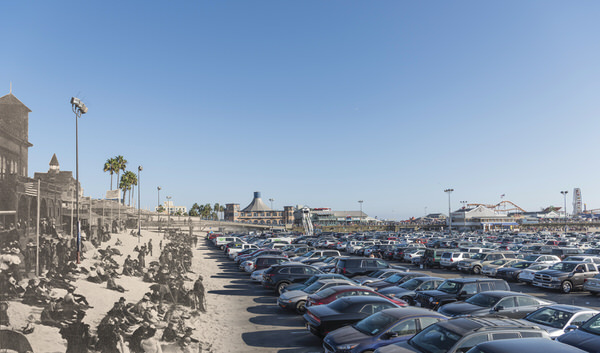 Photograph Jens Lucking Santa Monica Pier Parking Santa Monica 1902 2017 on One Eyeland
