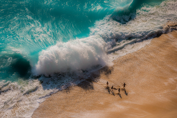 Photograph Jaka Ivancic Playing With The Waves on One Eyeland