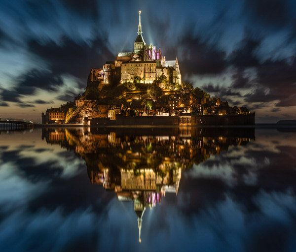Photograph Antonio Aliaga Ibarra Mont Saint Michel on One Eyeland