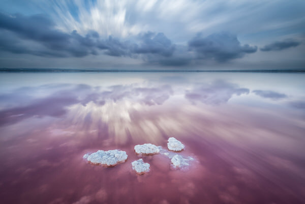 Photograph Antonio Aliaga Ibarra Pink Lake on One Eyeland