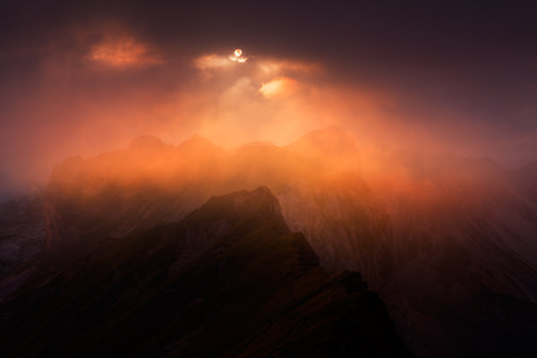 Photograph Frank Peters Rofan Mist on One Eyeland
