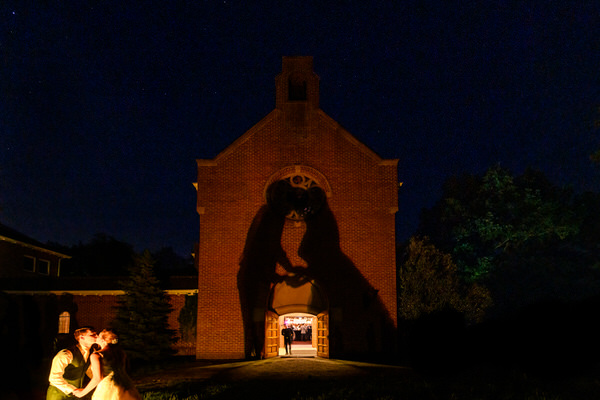 Photograph Edward Hollander Kissing On The Church on One Eyeland
