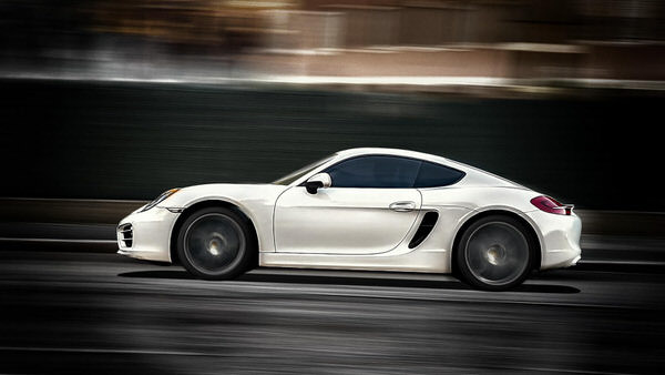 Photograph Riccardo Cameli Porsche Cayman 4 on One Eyeland