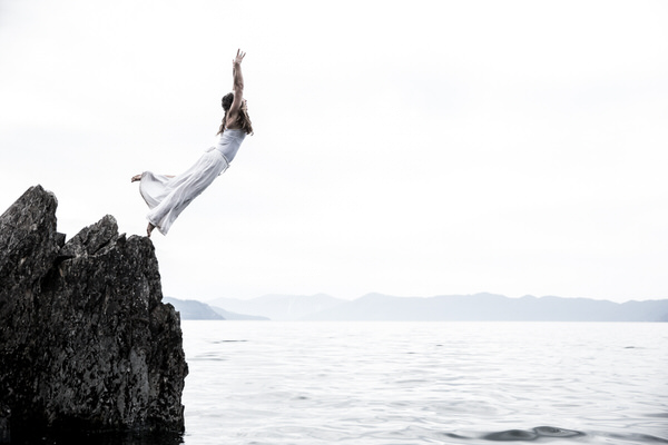 Photograph Woods Wheatcroft The Leap on One Eyeland
