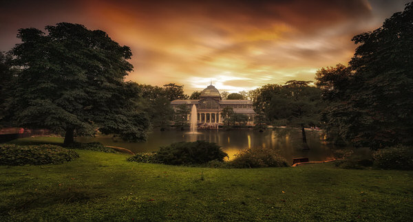Photograph Pedro Banos Photography Sunset Crystal Palace on One Eyeland