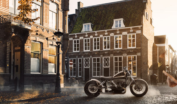 Photograph Roman Demchenko Soviet Motorcycle Custom on One Eyeland