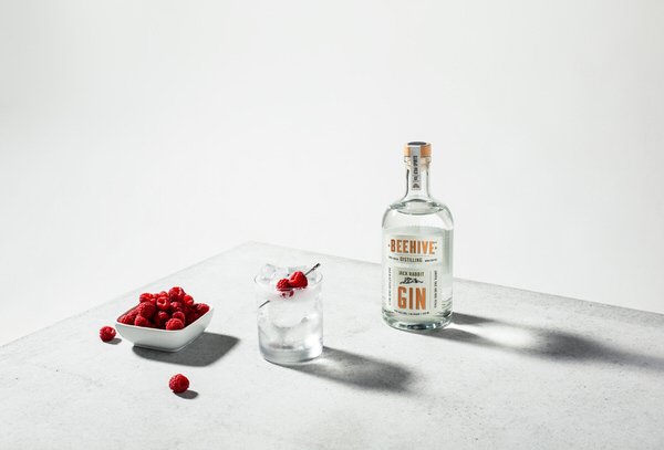 Photograph David Stinson Beehive Gin 2 on One Eyeland