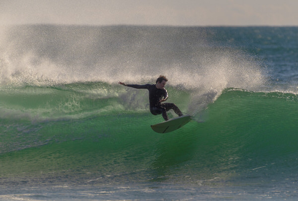 Photograph Steve Turner Surfer Study September on One Eyeland