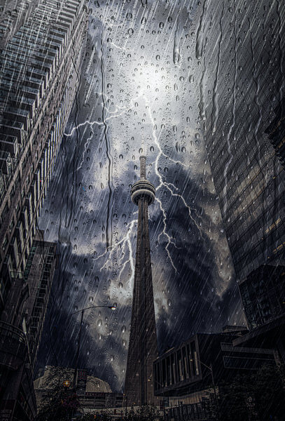 Photograph Jackson Carvalho The Lady Under Storm on One Eyeland