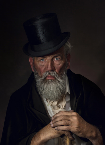 Photograph Natascha Meijndershagen Gentleman on One Eyeland