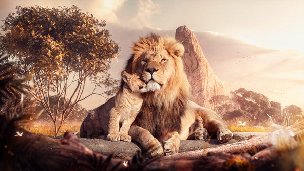 Photograph Alexandre Vieira The Lion King on One Eyeland