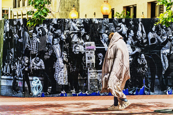 Photograph Mitchell Funk San Francisco Streets 1 on One Eyeland