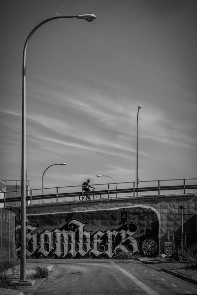 Photograph Gus Fine Art The Biker on One Eyeland