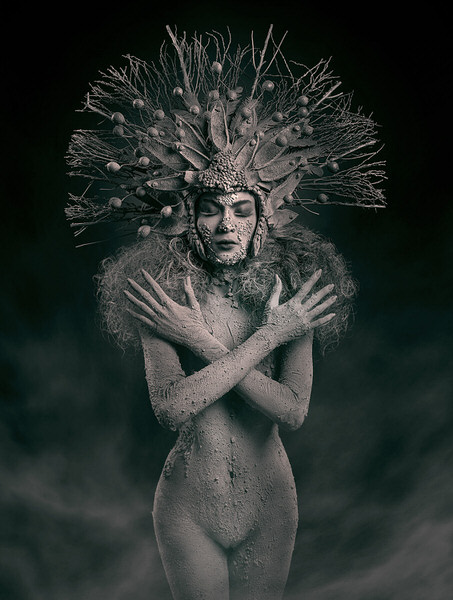 Photograph Erich Caparas Desert Sand Statue on One Eyeland
