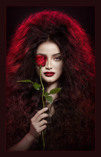 Photograph Erich Caparas Rose Eye on One Eyeland