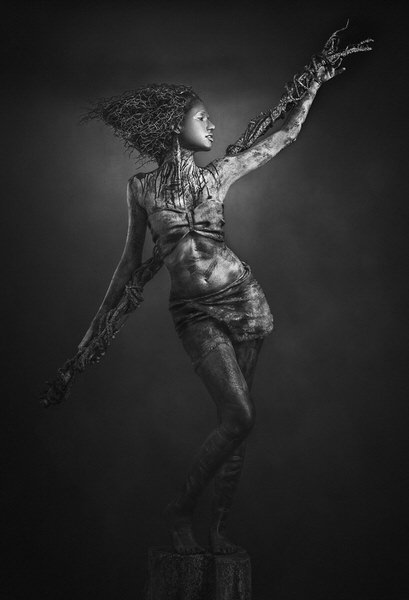 Photograph Peter Rooney Warrior on One Eyeland