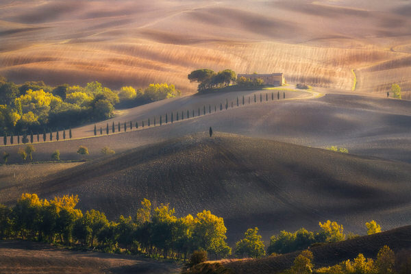 Photograph Rafal Kaniszewski Autumn In Tuscany on One Eyeland