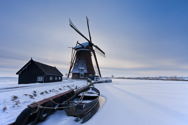 Photograph Frank Peters Winter Landscape on One Eyeland