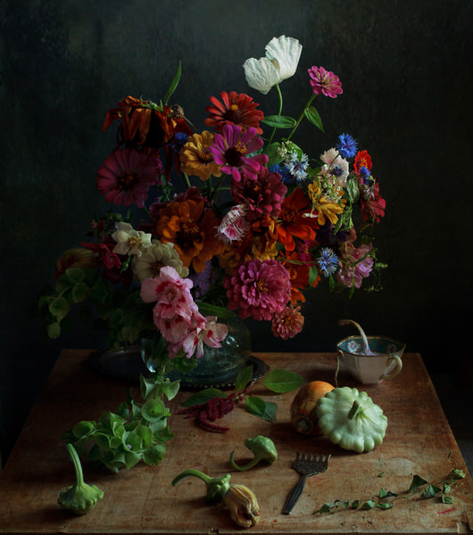 Photograph Marina Marianna Baroque Still Life on One Eyeland