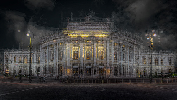 Photograph Gus Fine Art Kk Hofburgtheater on One Eyeland