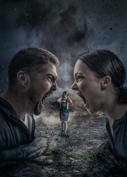 Photograph Antti Karppinen Domestic Violence on One Eyeland
