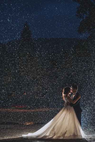Photograph John Makris Raindrops on One Eyeland