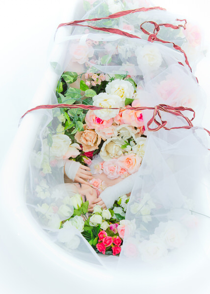Photograph Danduka Yasuo Artificial Flower on One Eyeland