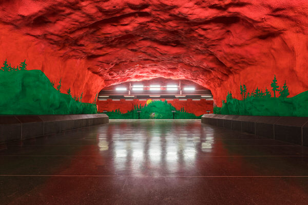 Photograph A Tamboly Subway Stockholm on One Eyeland