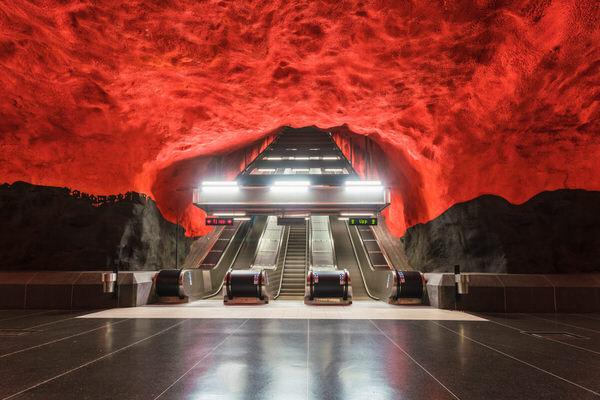 Photograph A Tamboly Subway Stockholm on One Eyeland