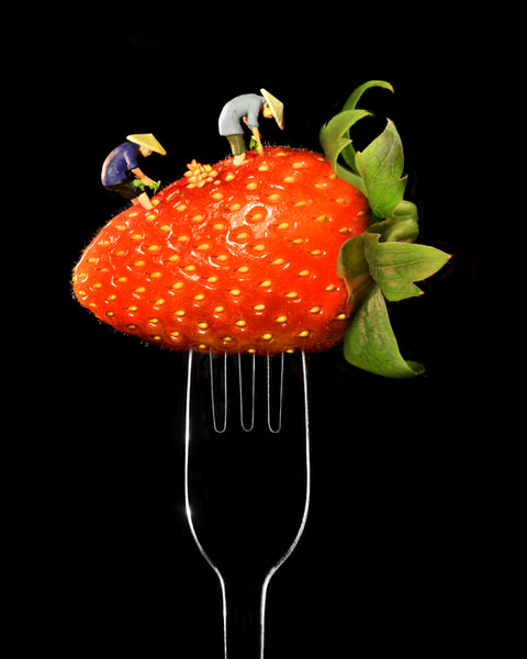 Photograph Leka Huie Strawberry Farmers on One Eyeland