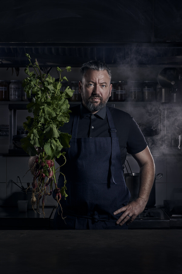 Photograph Russell Smith Eike Restaurant Portrait Of Master Chef on One Eyeland