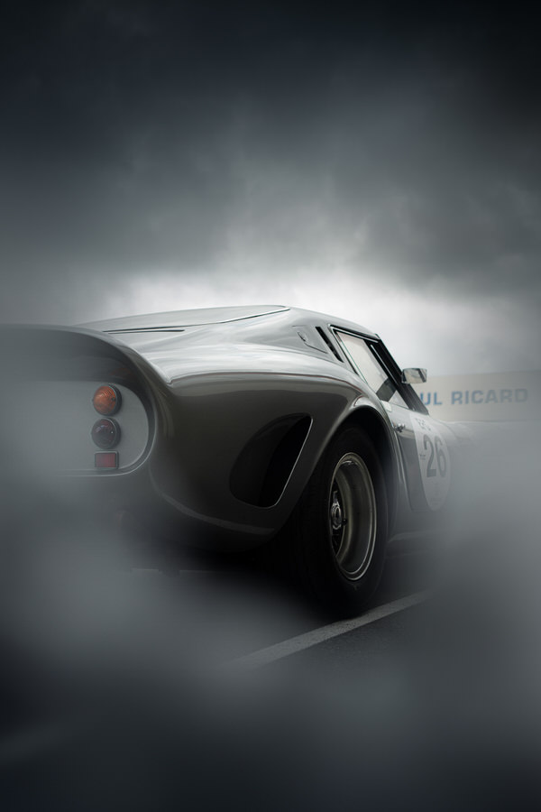 Photograph Arnaud Taquet Ferrari 250 Gto on One Eyeland