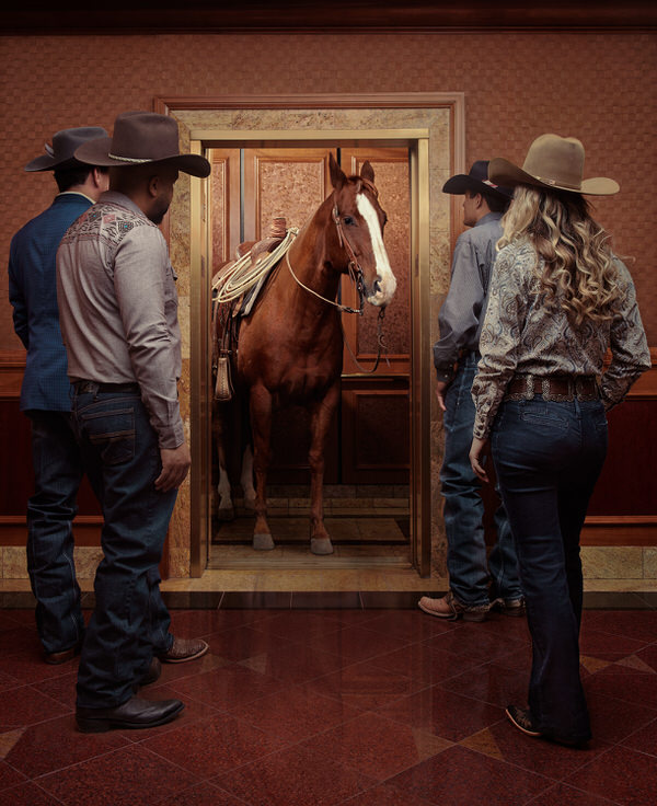 Photograph Kremer Johnson Wrangler Nfr Vegas 2020 on One Eyeland