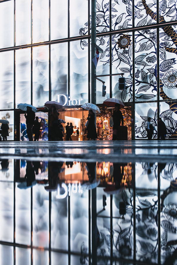 Photograph Manabu Ishikawa Ginza On A Rainy Day on One Eyeland