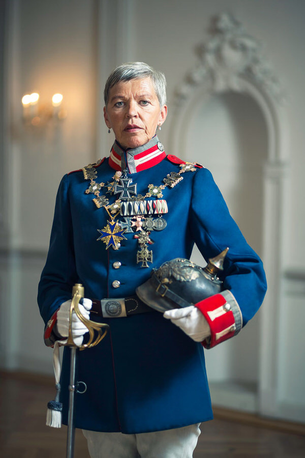 Photograph A Tamboly Bavarian Royal Guard on One Eyeland