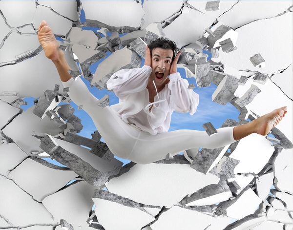 Photograph Ddiarte Ddiarte Falling Dancer on One Eyeland