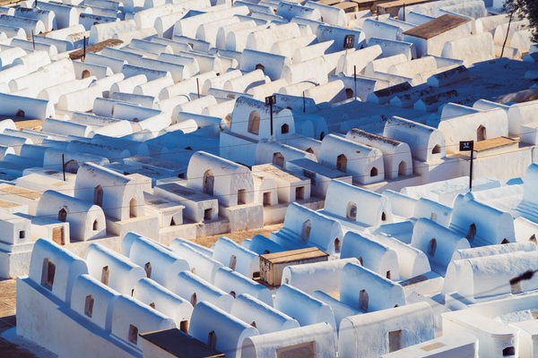Photograph A Tamboly Jewish Cemetary Fez on One Eyeland