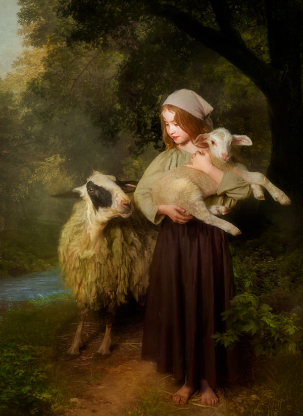 Photograph Evgeny Loza Shepherdess on One Eyeland
