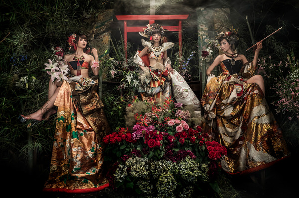 Photograph Haseo Hasegawa Heavenly Nymph on One Eyeland
